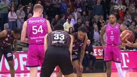 Spiel Highlights zu Telekom Baskets Bonn - NINERS Chemnitz (1)