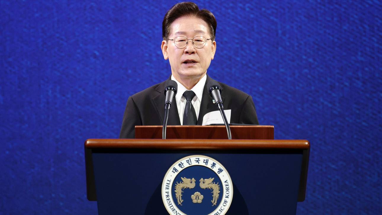 Südkoreas Staatspräsident Lee Jae Myung ist verärgert