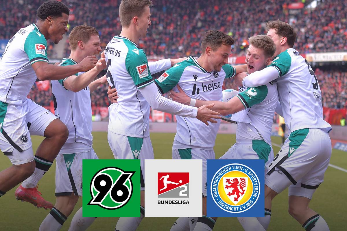 Lange sieht es im Niedersachsen-Derby nach einem Sieg für Eintracht Braunschweig aus. In der Nachspielzeit schlägt Hannover aber doch noch zu.