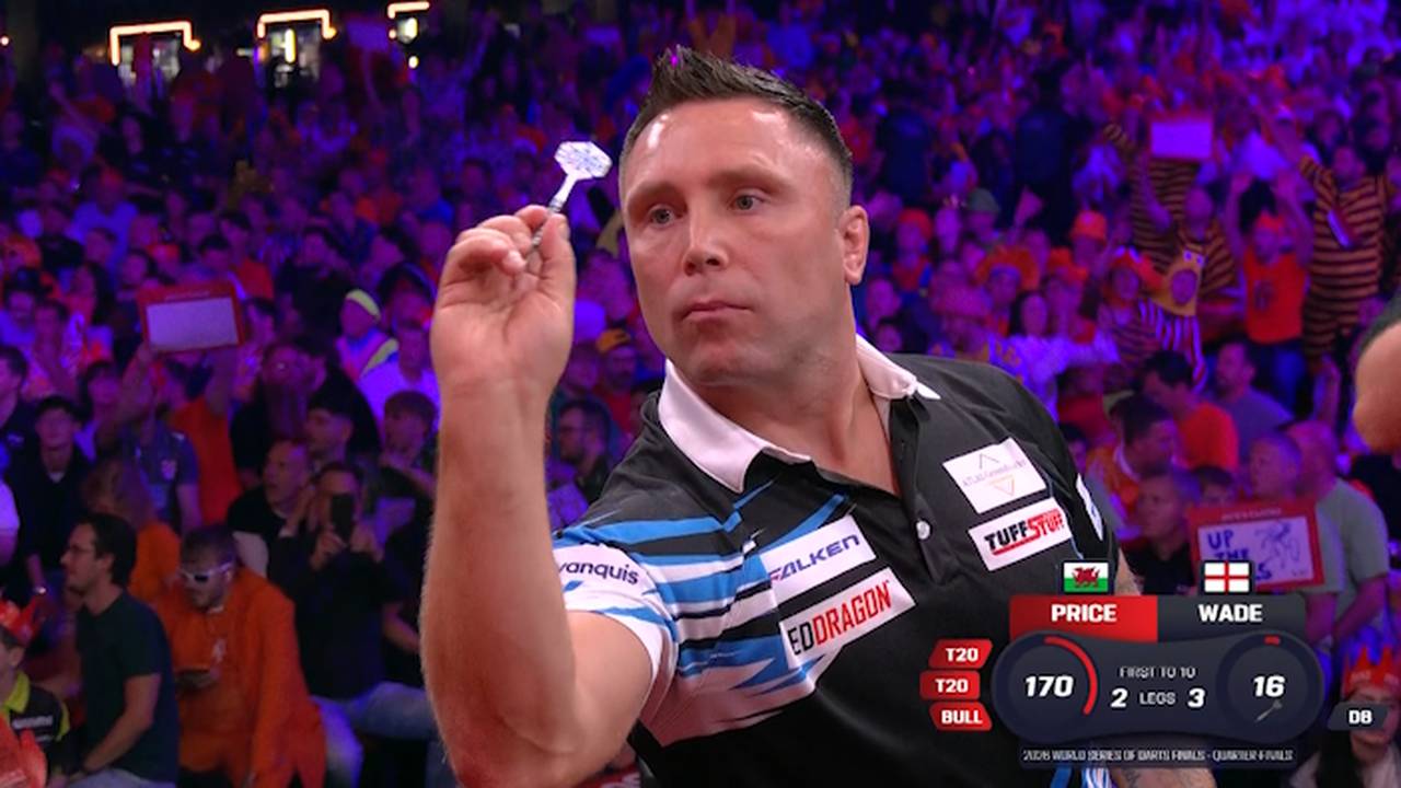 World Series of Darts Finals: Big Fish! Price bringt die Halle zum Kochen
