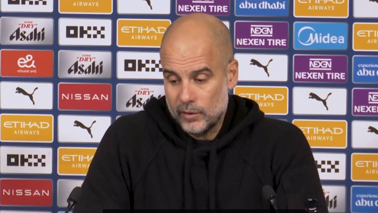 Endlich wieder siegreich! So erleichtert zeigt sich Pep Guardiola