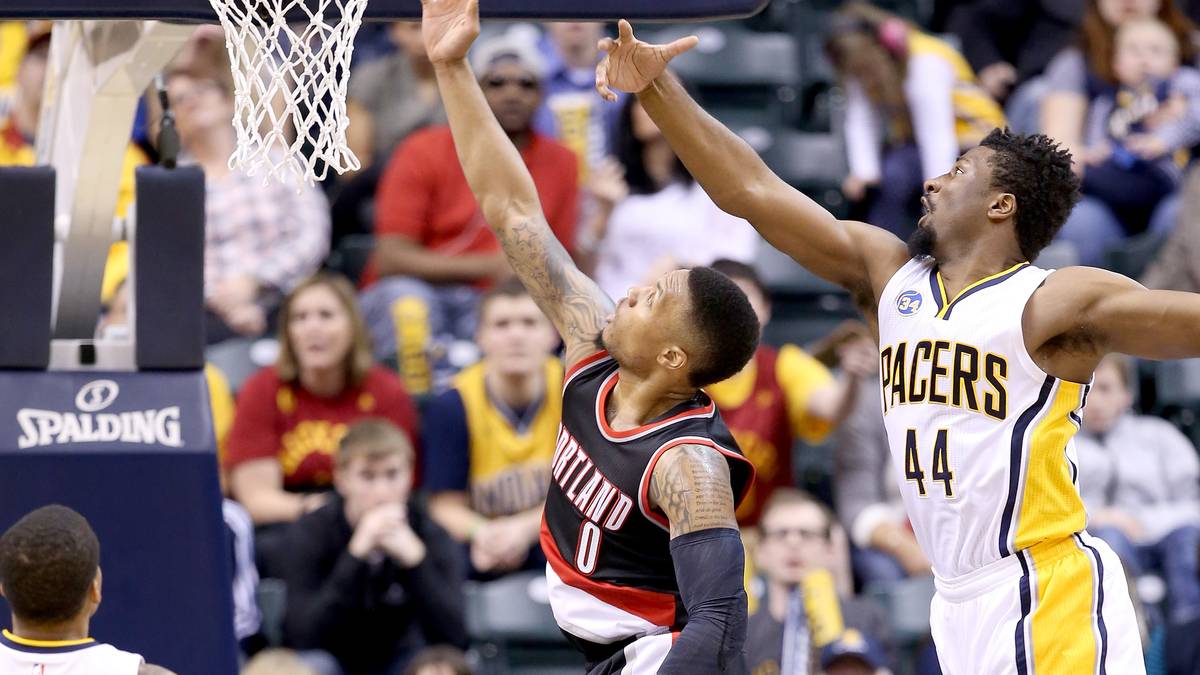 Doch die Pacers haben gegen Damian Lillard und die Portland Trail Blazers das Nachsehen