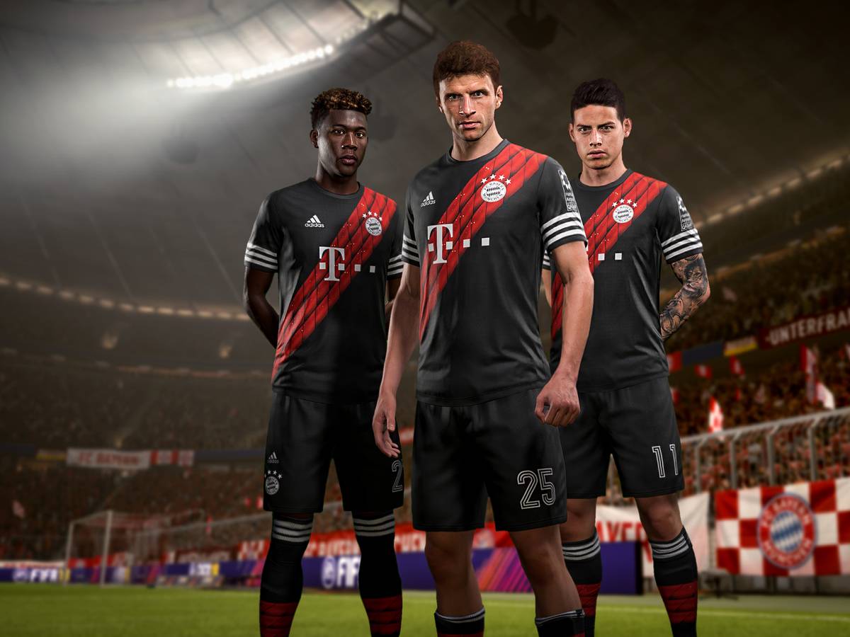 Fifa 18 Neue Trikots Fur Den Fc Bayern Real Juventus Und Manchester United