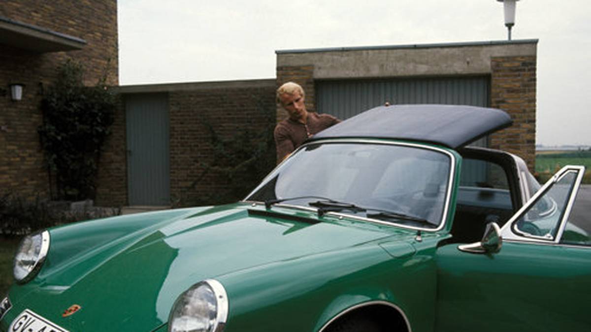 Berti Vogts hatte einen Porsche 911 Targa 
