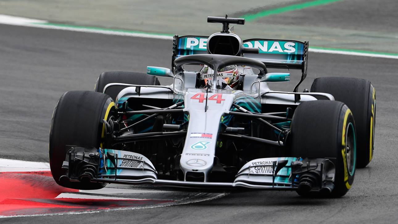 Hamilton erneut vor Vettel