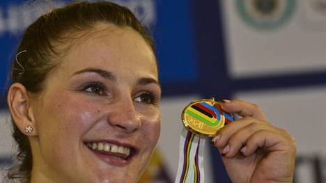 Bahnradsportlerin Kristina Vogel ist fünfache Weltmeisterin und Olympiasiegerin