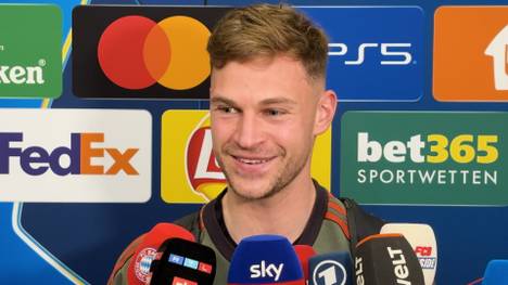 Joshua Kimmich schwärmt nach dem Champions-League-Viertelfinale von der Stimmung in der Allianz Arena. Nur die späte Uhrzeit macht dem Bayern-Star zu schaffen.