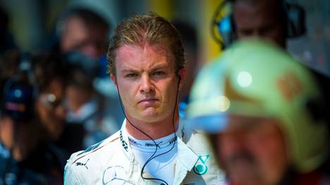 Für Nico Rosberg reichte es in Budapest nur zum achten Rang