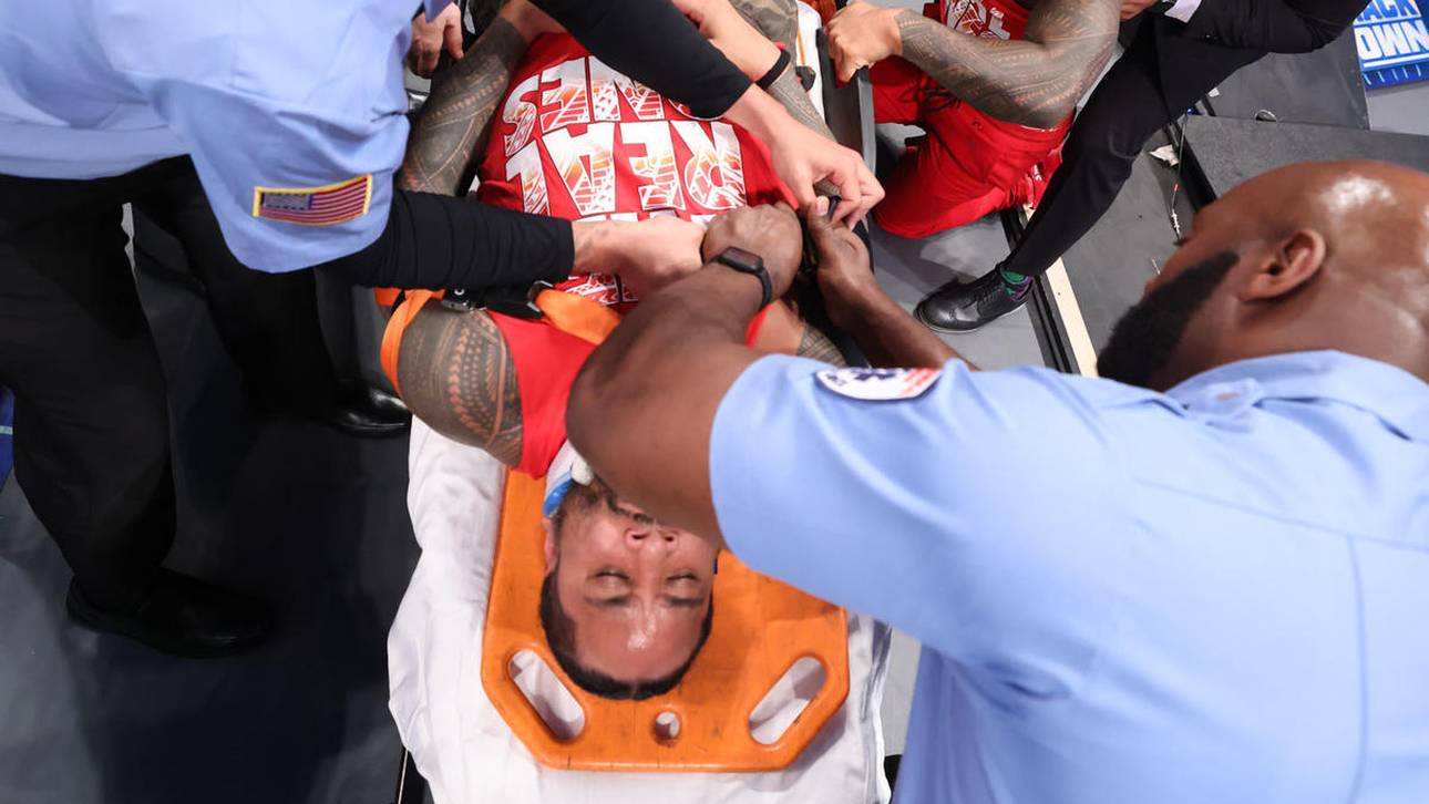 Schock-Szenen um WWE-Star