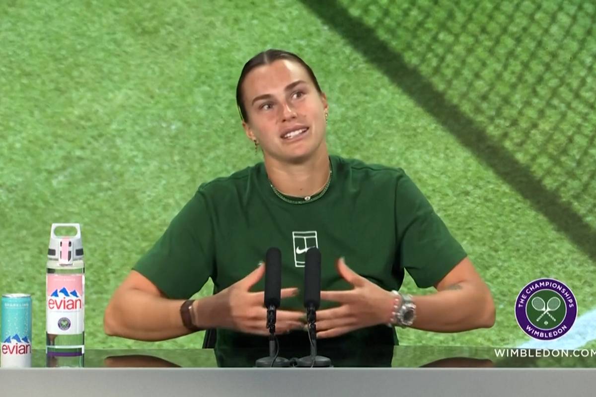 Aryna Sabalenka gibt zu, dass sie richtig stolz auf sich ist – vor allem darauf, wie emotional gefasst und fokussiert sie gegen die deutsche Laura Siegemund war.