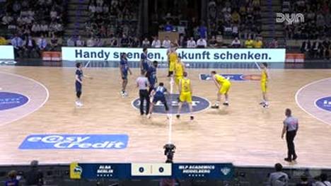 Spiel Highlights zu ALBA BERLIN - MLP Academics Heidelberg (2)