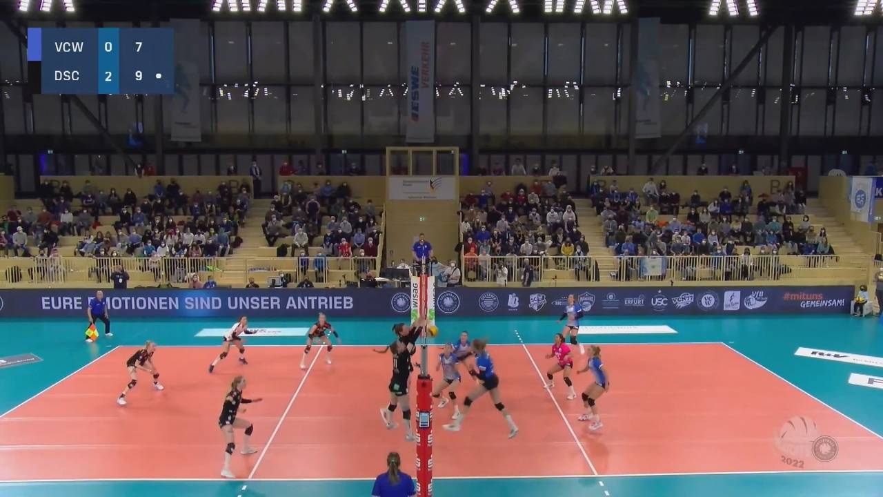 Volleyball Bundesliga: Playoff-Viertelfinale die besten Blocks