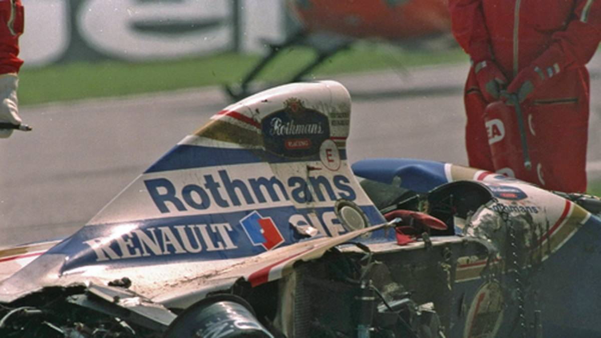 ...und traf bei McLaren auf die brasilianische Motorsportlegende Ayrton Senna