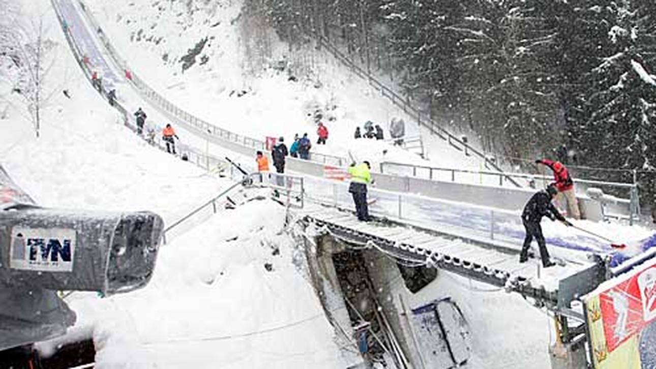 Riesen-Schanze am Kulm fertiggestellt