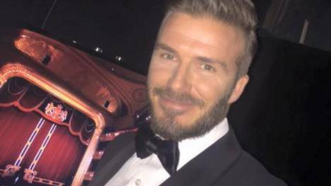 David Beckham schnupperte bei der BAFTA-Gala Hollywoodluft.