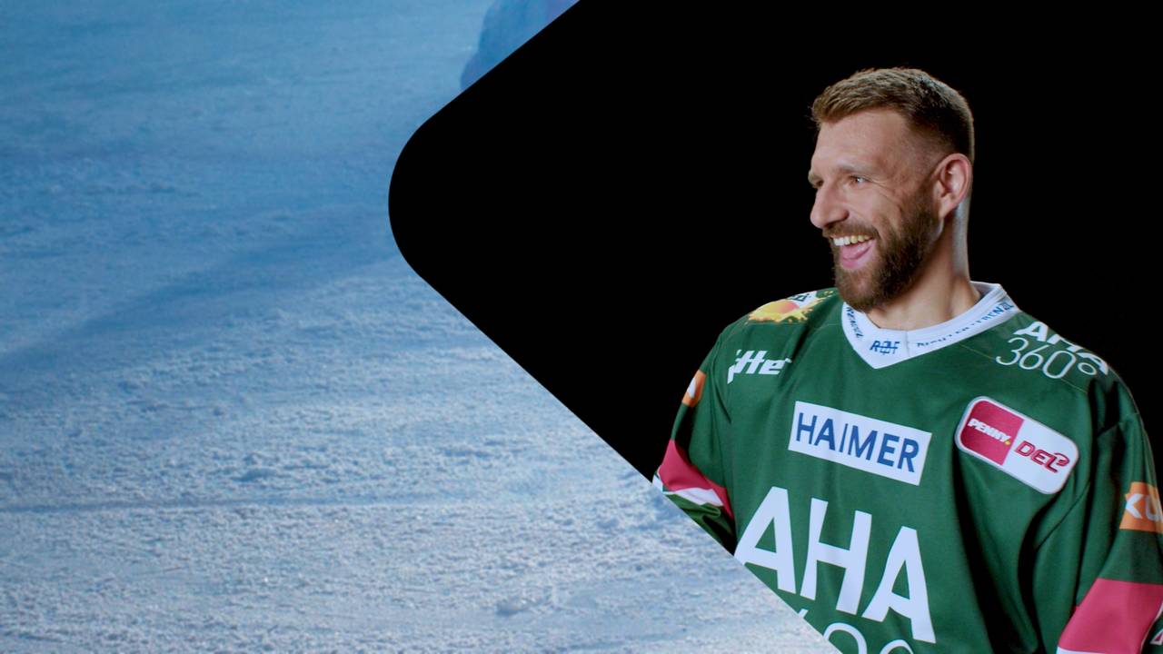 Max Renner im Kühlbox Turbo Duell gegen Henry Haase von den Augsburger Panther.