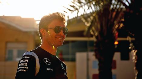 Nico Rosberg mit Sonnenbrille