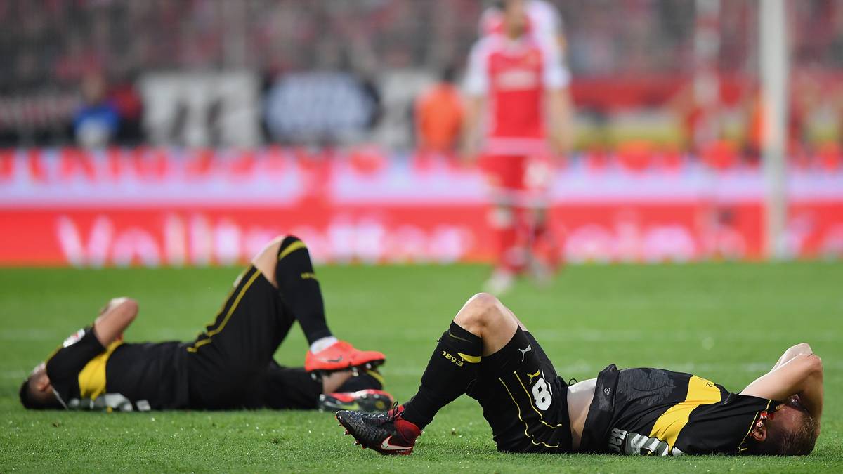 Tristesse beim VfB: Die Schwaben steigen ab. Zwei Unentschieden in der Relegation gegen Union Berlin reichen nicht 