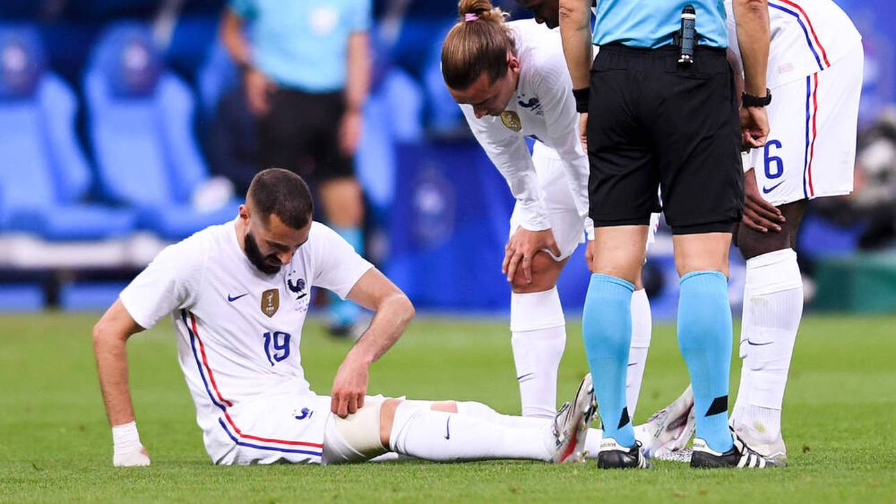 Benzema verletzt ausgewechselt