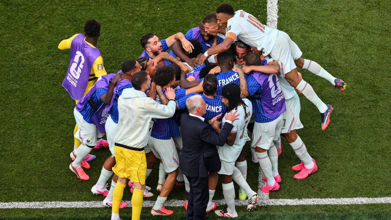 Frankreich feiert Halbfinal-Einzug