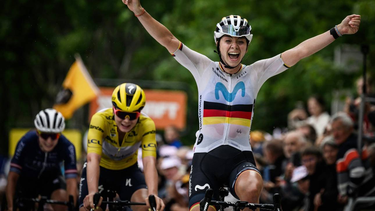 Deutscher Etappensieg nach Doppel-Sturz