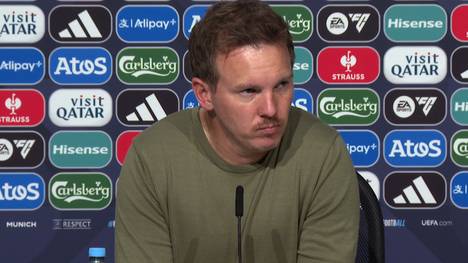 Nach der Halbfinal-Niederlage gegen Portugal steht das DFB-Team in der Nations League nur im Spiel um Platz 3. Bei der Frage nach der Herangehensweise für das Spiel reagiert Julian Nagelsmann leicht gereizt.