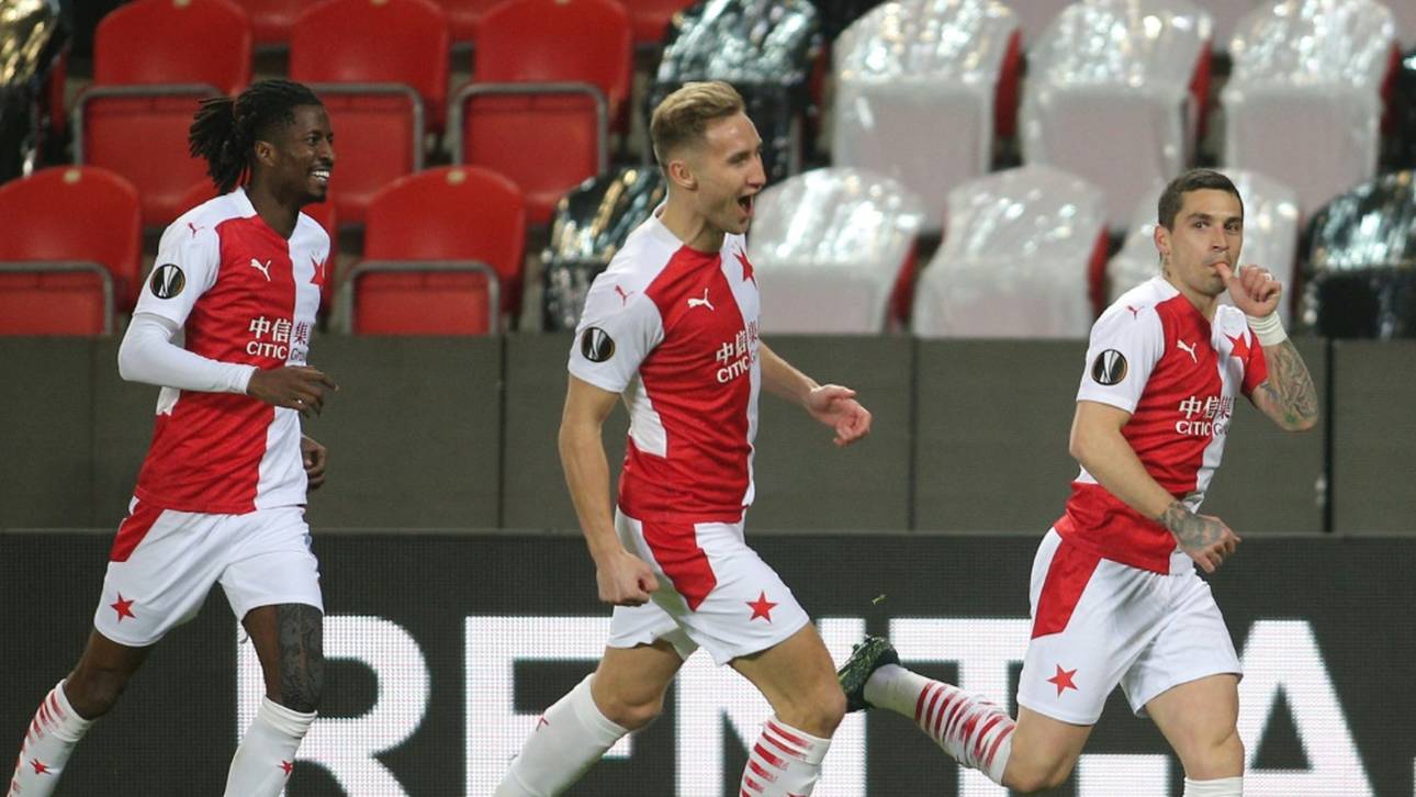 Slavia Prag schafft Meister-Hattrick