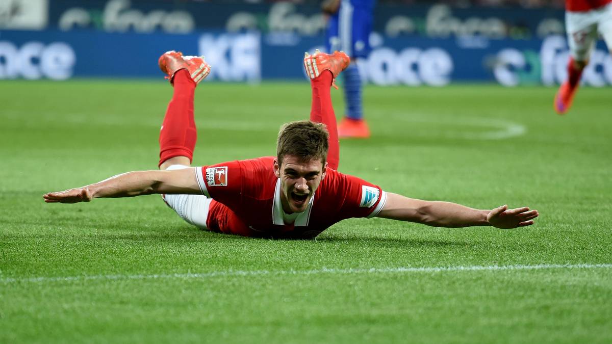 ... seinen zweiten Treffer zu bejubeln 