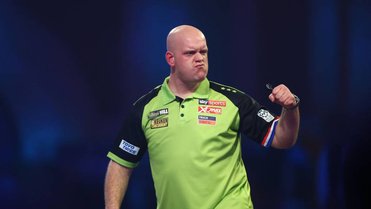 Van Gerwen heiß aufs Halbfinale