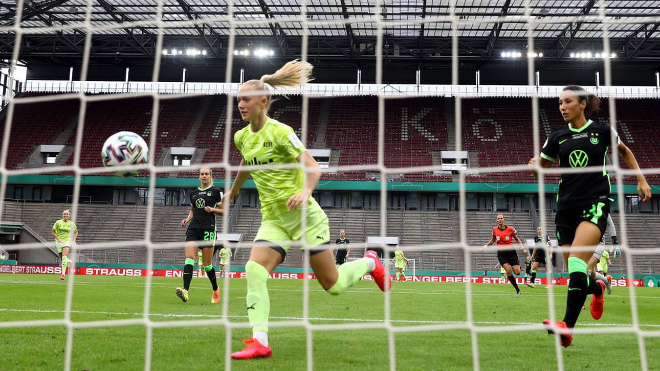 Historisches Blitz-Tor im Pokalfinale