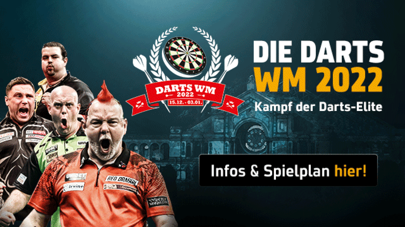Clemens startet in die Darts-WM