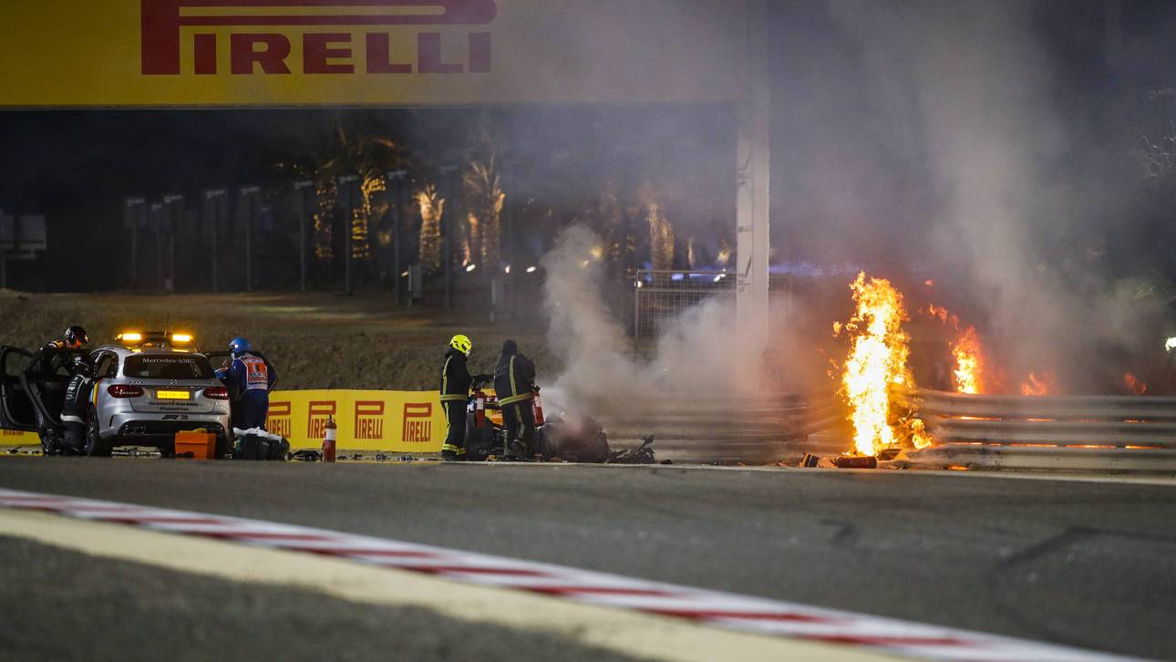 Leclerc: Dachte, Grosjean sei tot