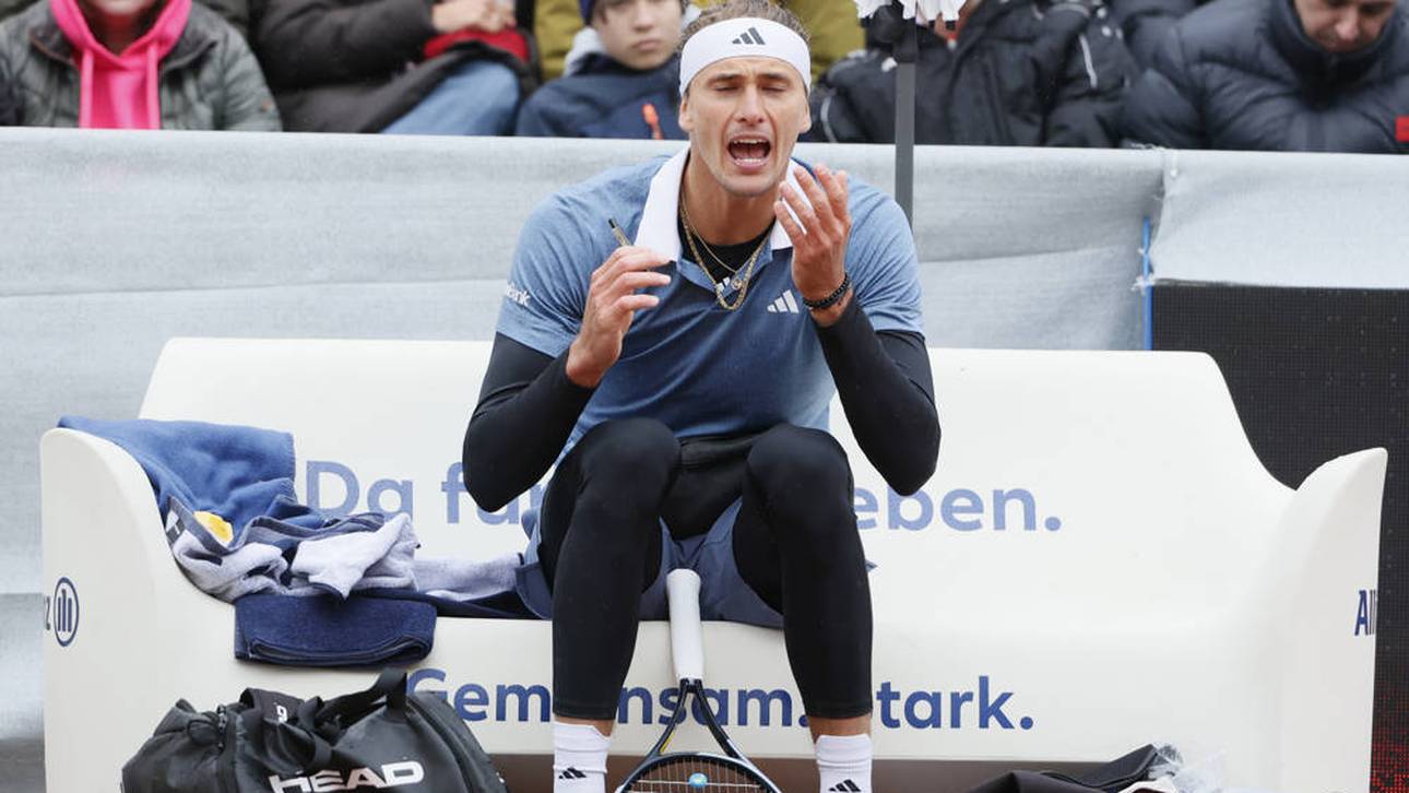 Zeternder Zverev streicht die Segel