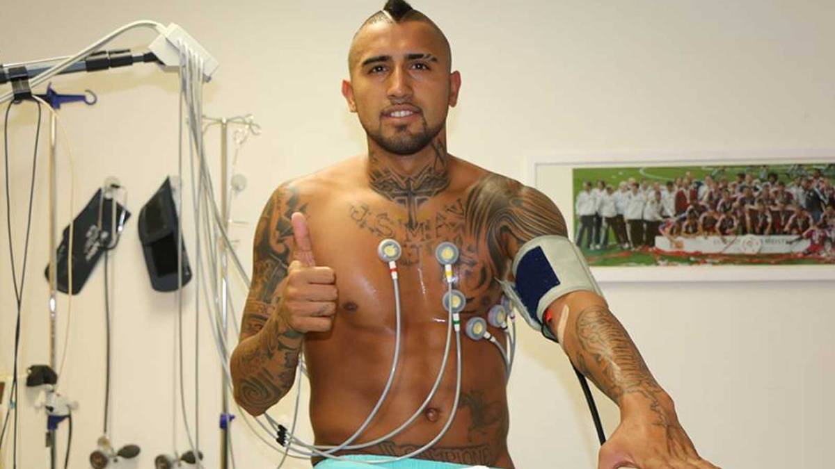 Am Dienstagvormittag hatte Vidal den obligatorischen Medizincheck absolviert und bestanden