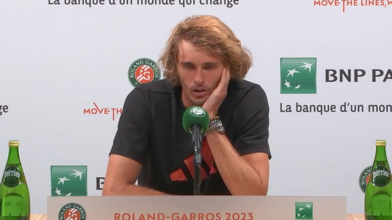 French Open: Alexander Zverev enthüllt Verletzung nach Aus im Halbfinale