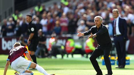 Jose Mourinho kassierte bereits die dritte Saisonniederlage mit Manchester United