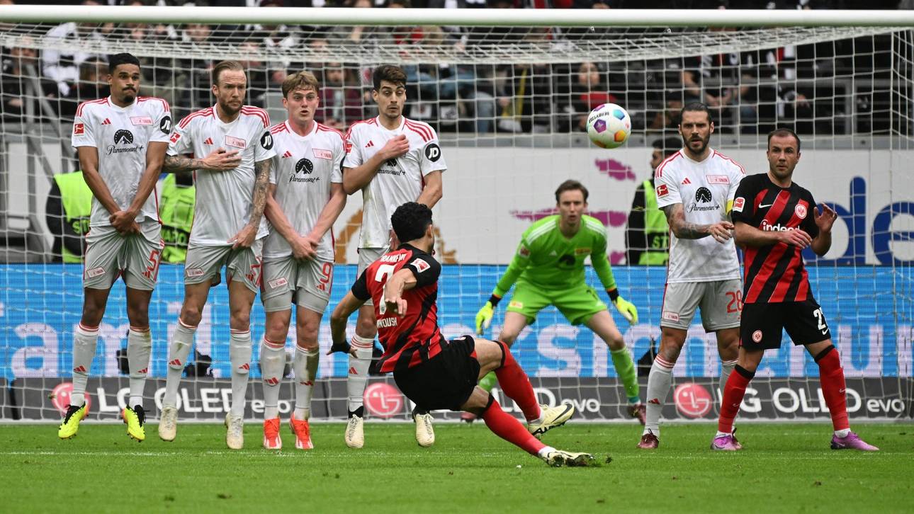 „Rutschpartie“ ohne Tore: Frankfurt strauchelt gegen Union