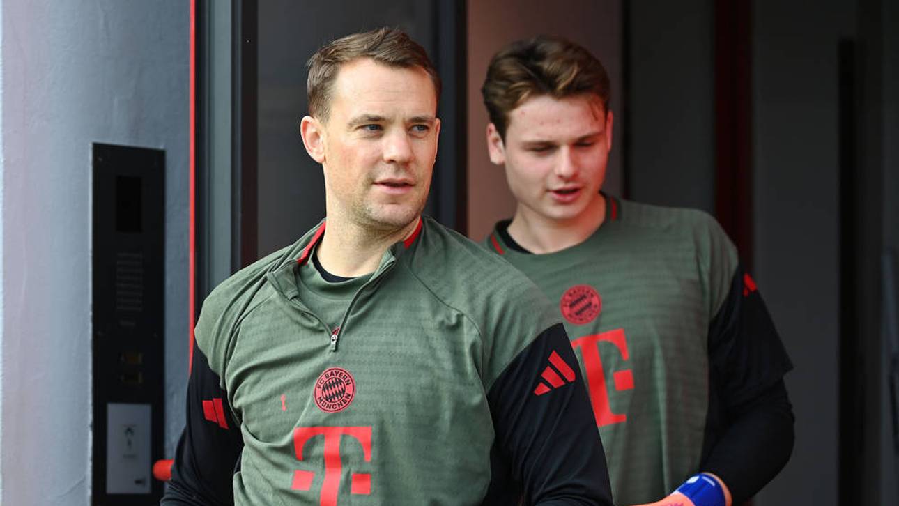 Manuel Neuer (l.) wird im Pokal wieder im Tor stehen