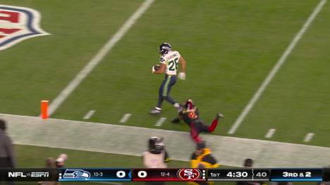 Die Seattle Seahawks liefern im Showdown um den Nummer-1-Seed in der NFC und ein Freilos in der ersten Playoff-Runde defensiv eine Machtdemonstration. Trotz Heimvorteils sind die San Francisco 49ers letztlich chancenlos.