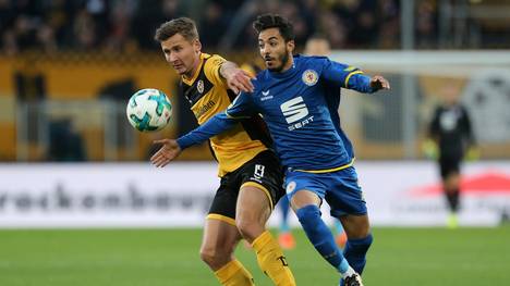 In der zweiten Liga Dynamo Dresden und Eintracht Braunschweig sich mit einem Unentschieden