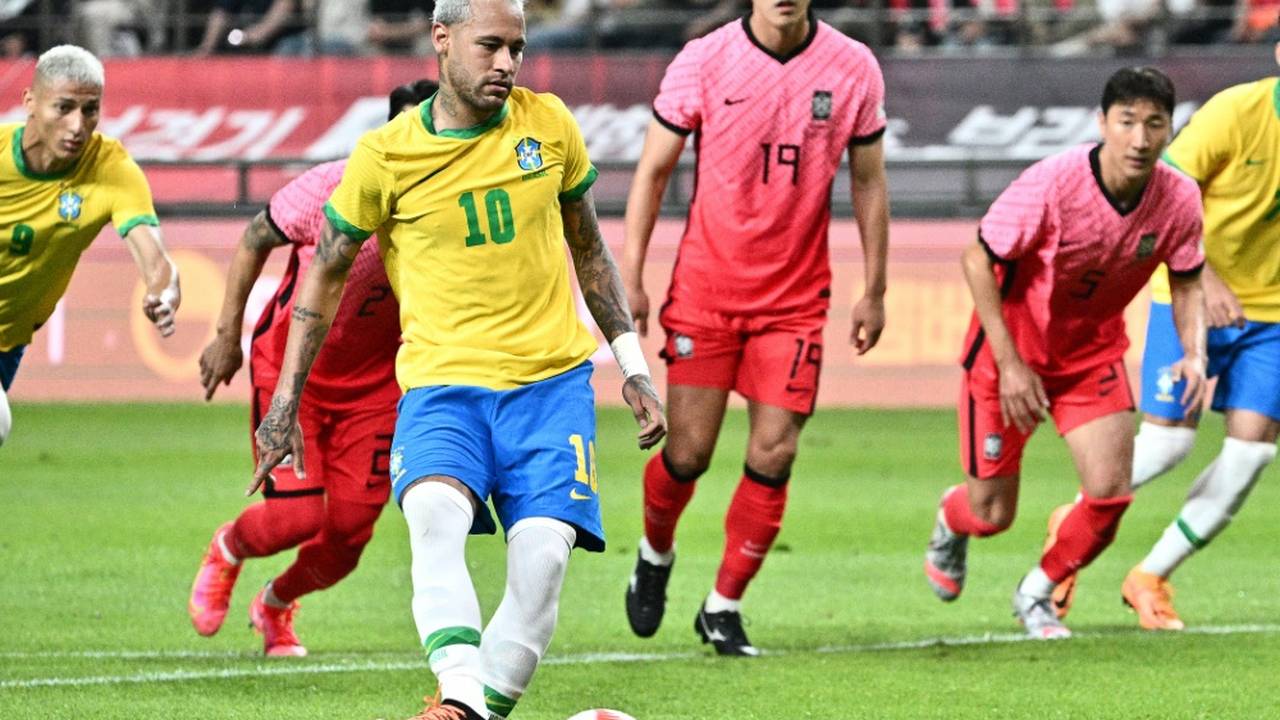 Trainingszoff bei Brasilien