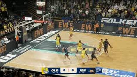 Spiel Highlights zu EWE Baskets Oldenburg - Science City Jena