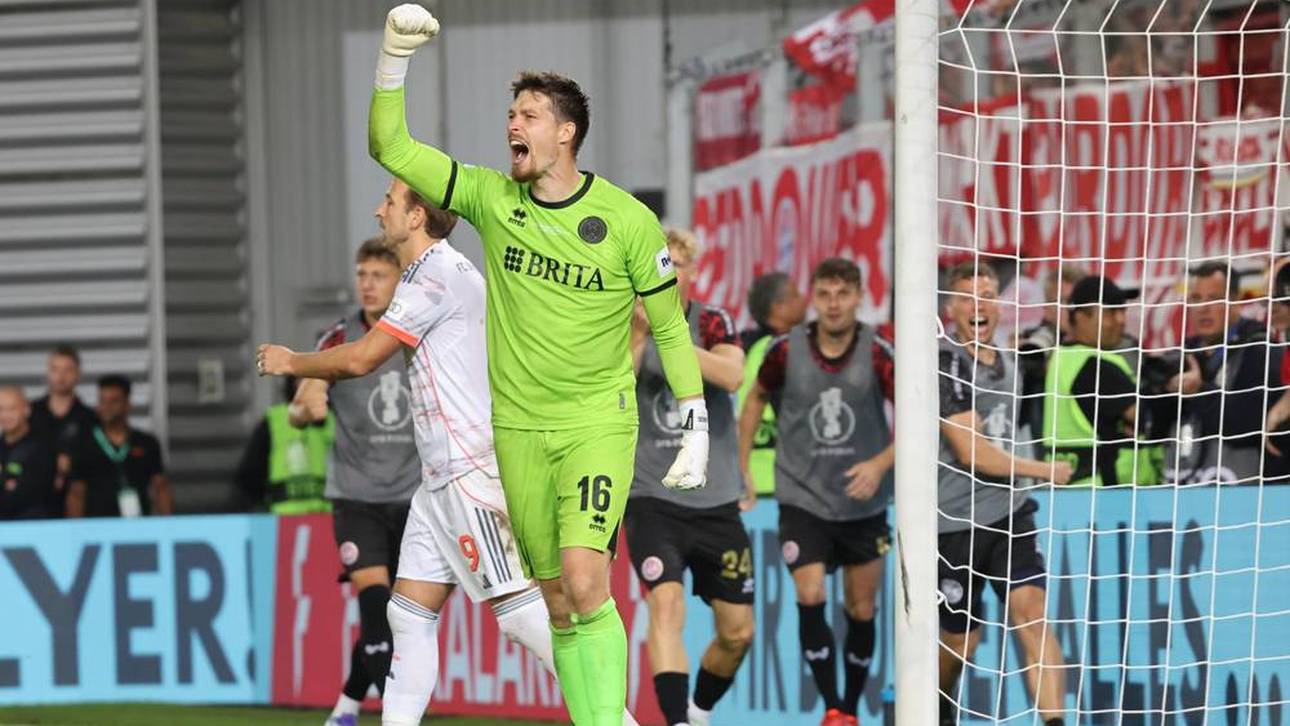 Florian Stritzel bei seiner historischen Tat