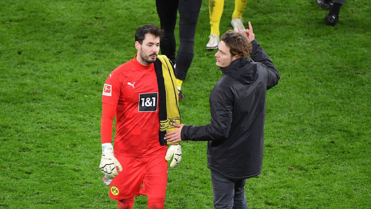 Roman Bürki (l.) wurde von Edin Terzci degradiert