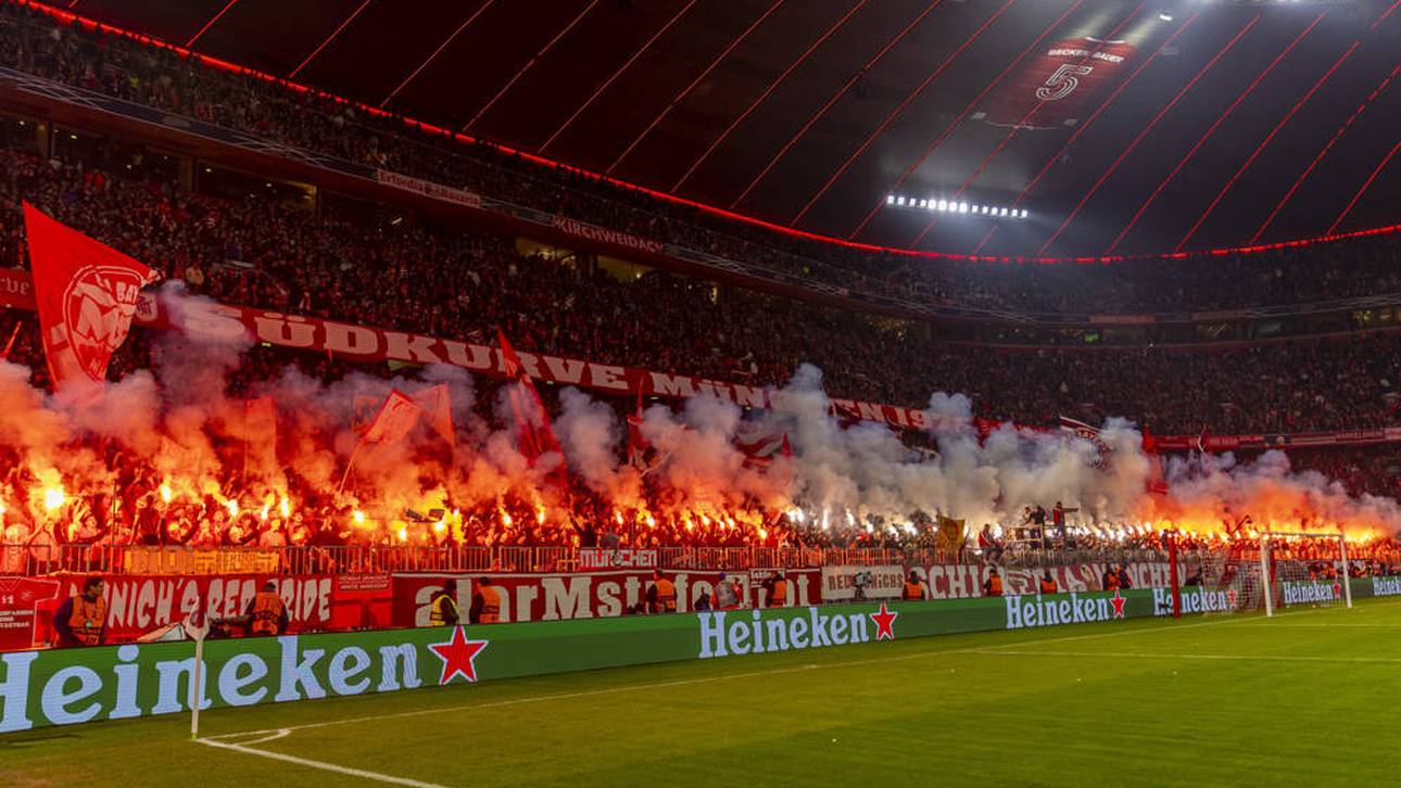 Eine Machtdemonstration der Südkurve