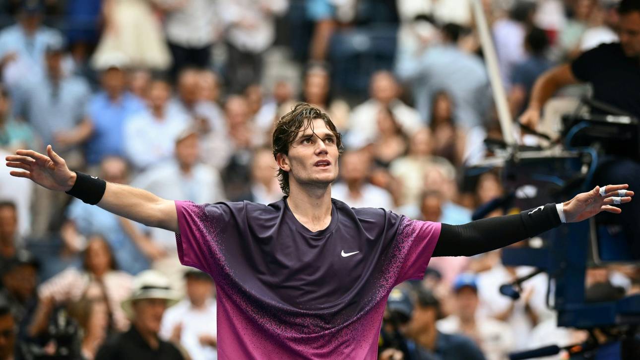 Ausrufezeichen von Tennis-Jungstar!