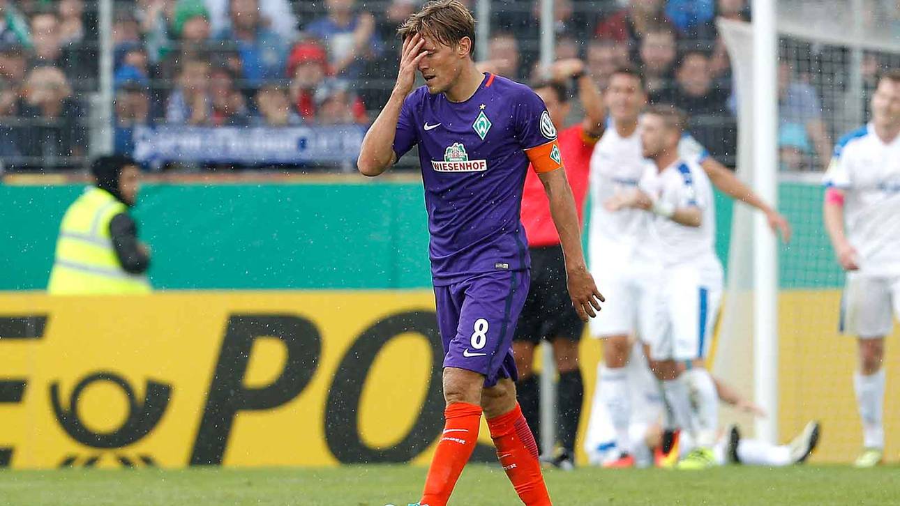 Pokalblamage: Alarm bei Werder