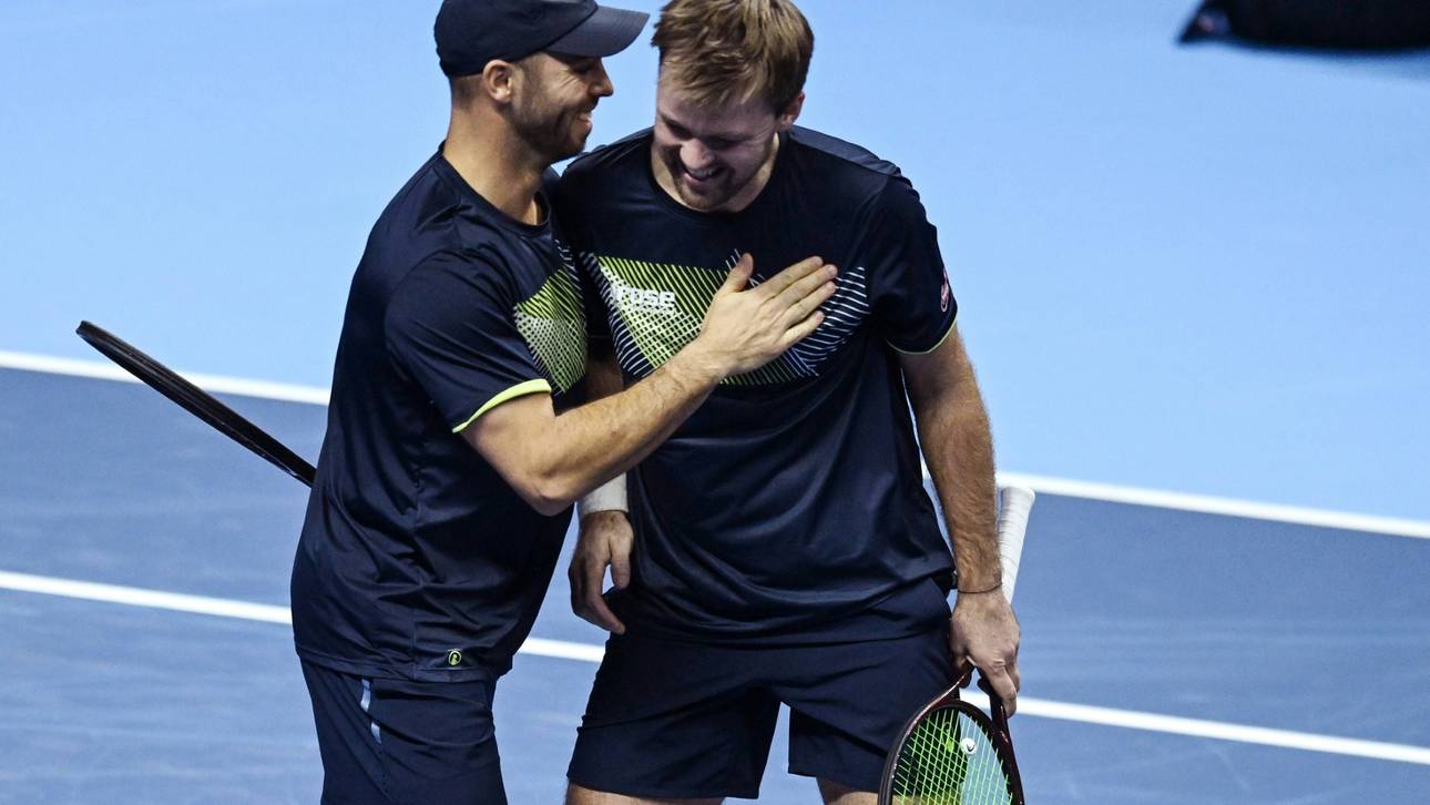 Deutsche Tennis-Helden überwältigt