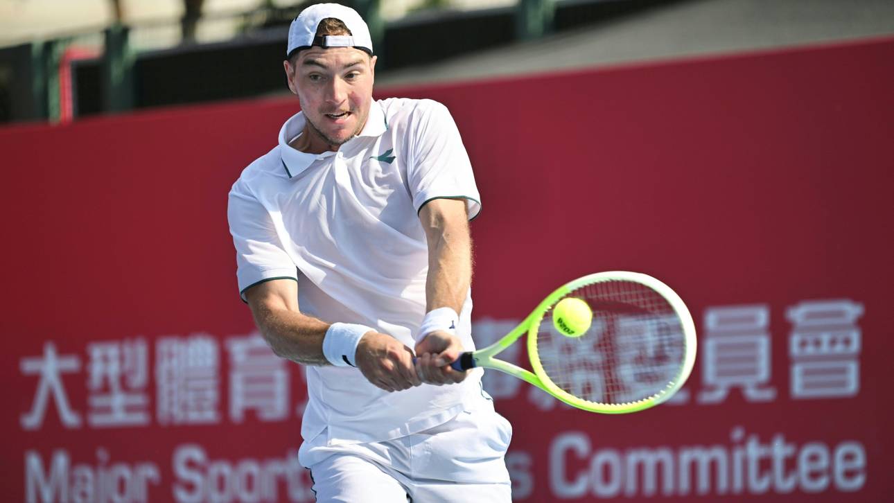 Hongkong: Erstrundenaus für Struff