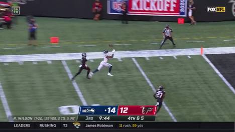 Die Seattle Seahawks sind mit einem Sieg in die neue NFL-Saison gestartet. Angeführt von einem starken Quarterback Russell Wilson gewannen die Hawks mit 38:25 bei den Atlanta Falcons.